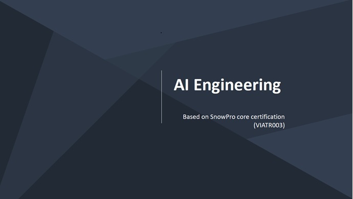AI ENGINEERING